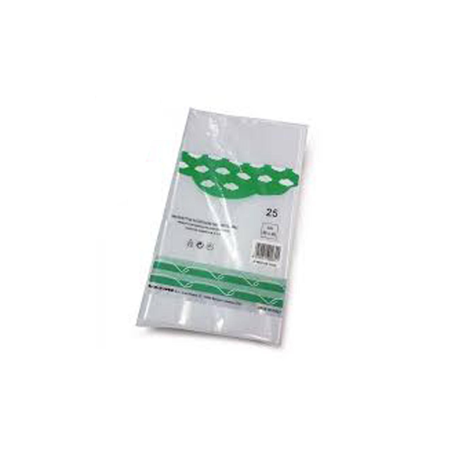 Sacchetto Polietilene con Zip per Alimenti 30x40cm 25 Pezzi