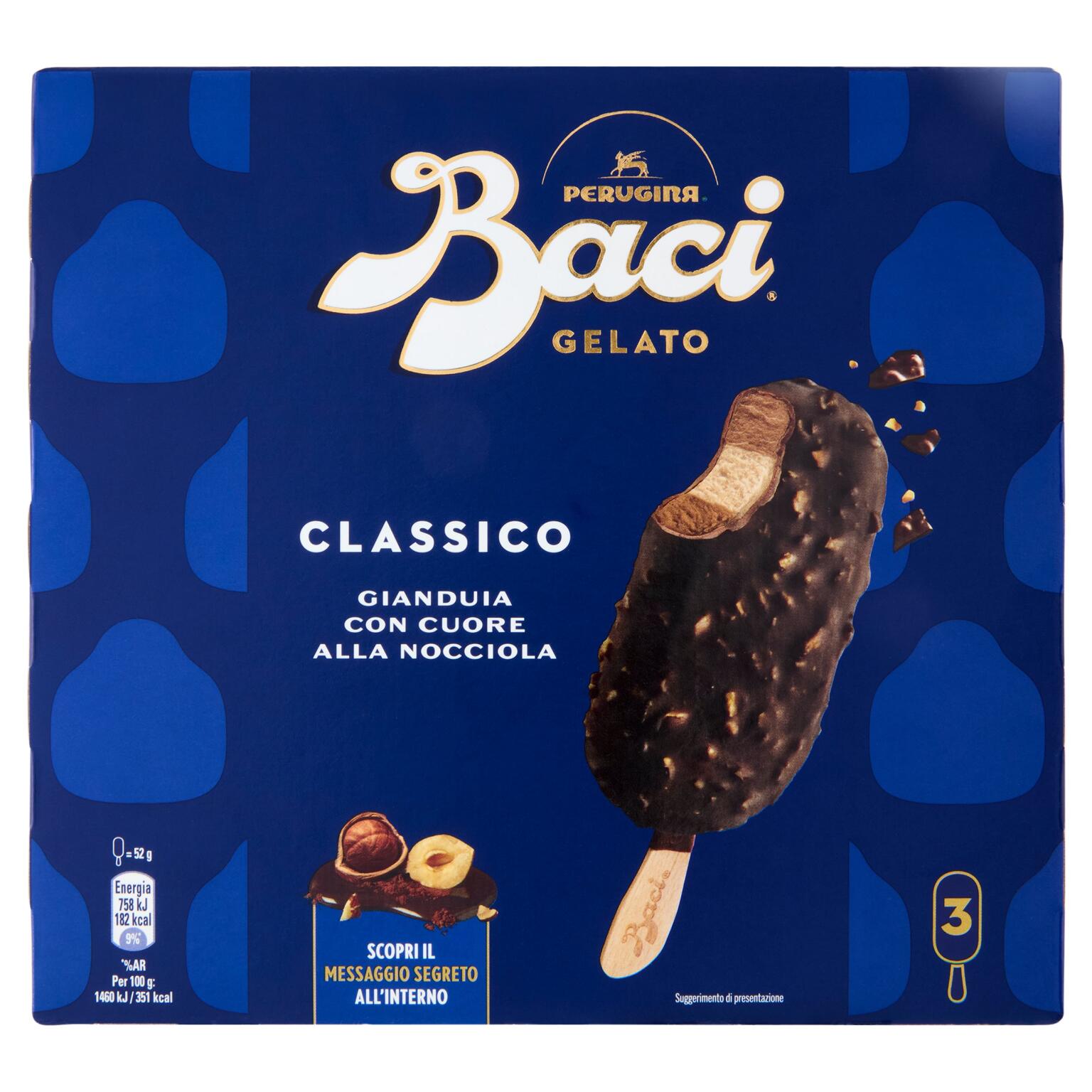 Stecco Baci Perugina conf.da 3 stecchi 156g