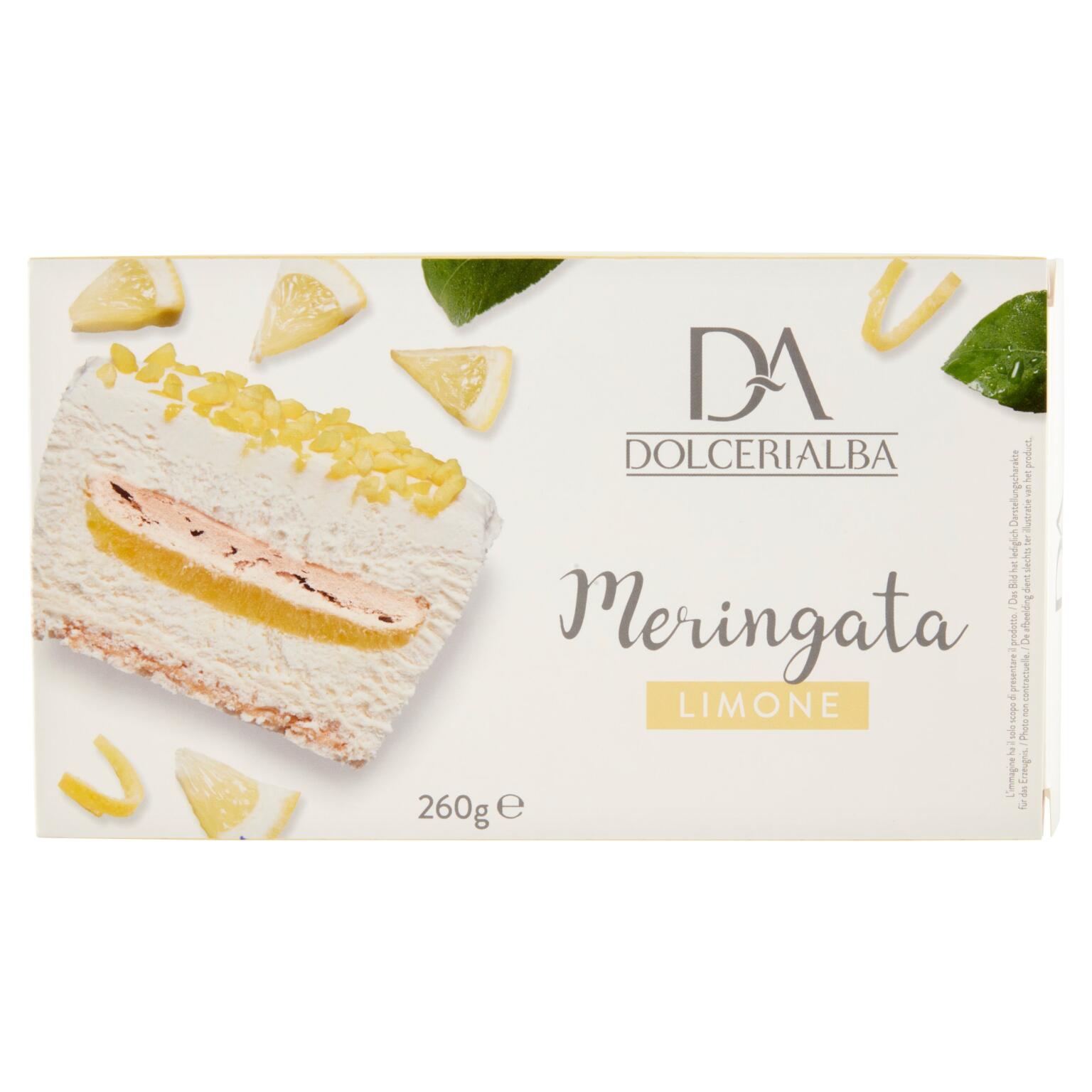 Meringata al limone 260g Dolceria Alba