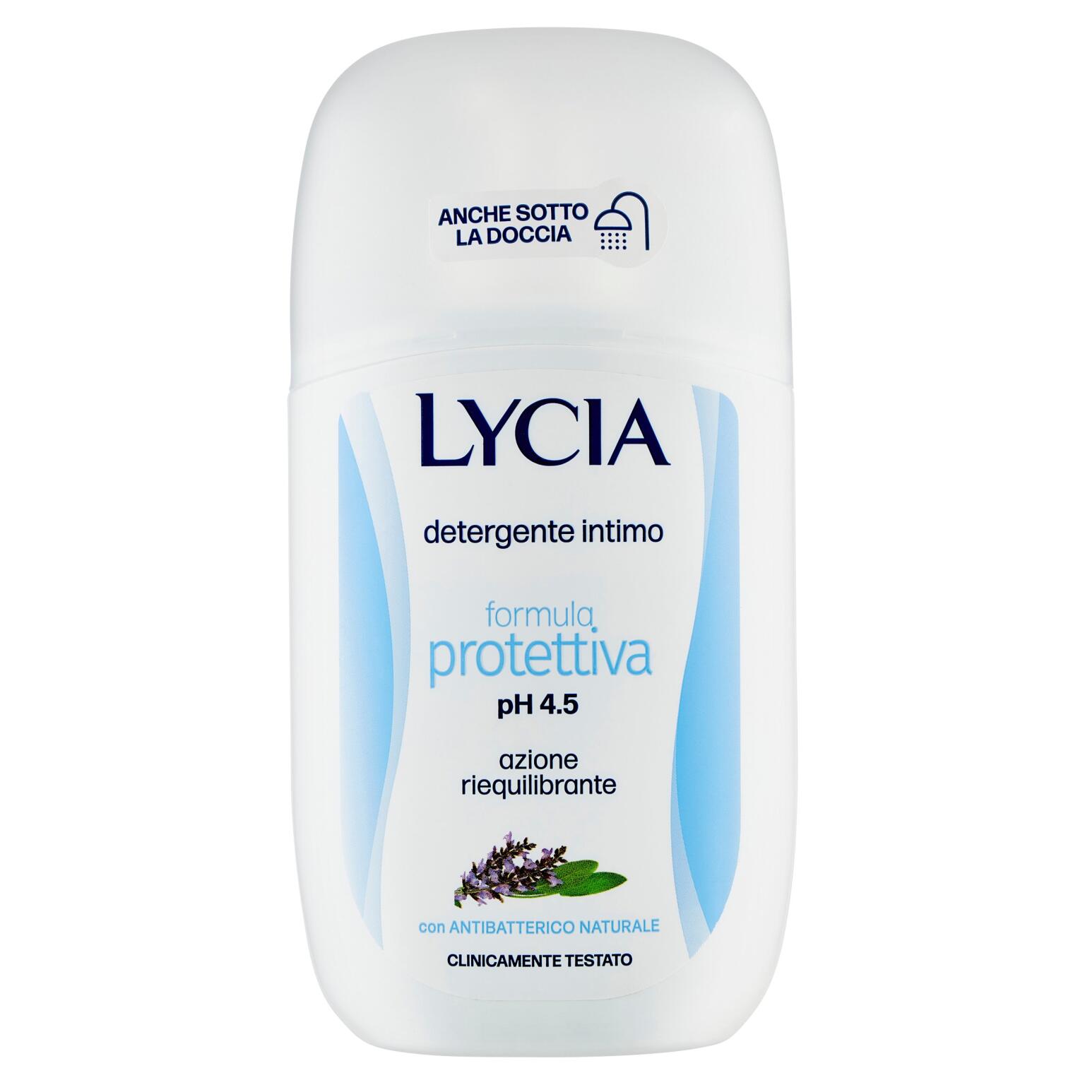 Detergente intimo Lycia 200ml, protettiva
