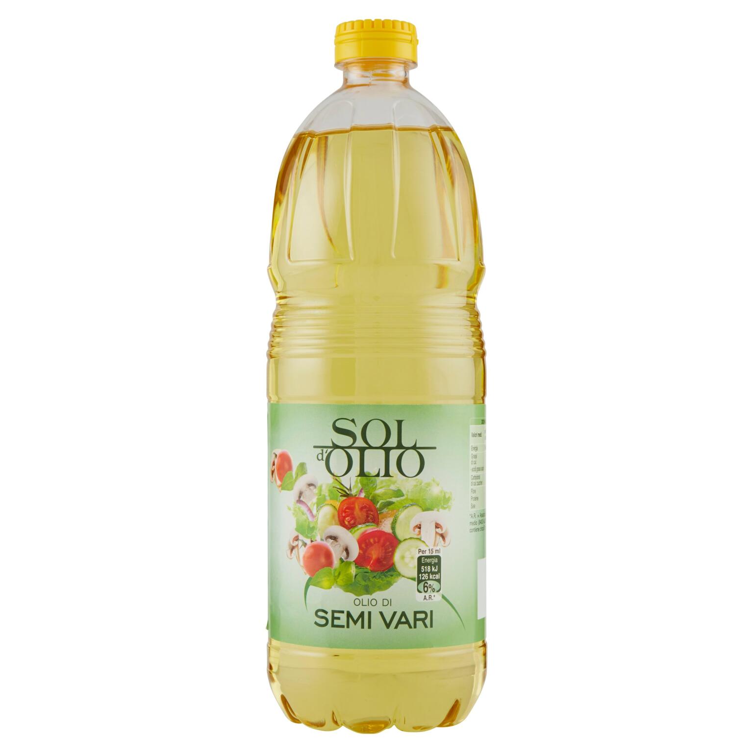 Sol d'olio di semi vari 1L pet