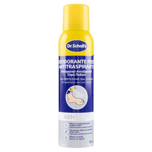 Deodorante piedi anti-traspirante 150ml Scholl