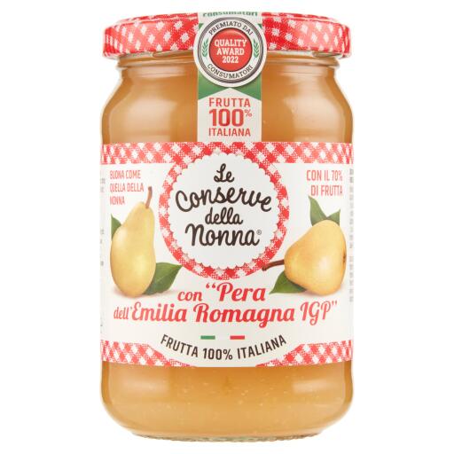 Confettura Extra di Pere dell'Emilia IGP 330g Le Conserve Della Nonna