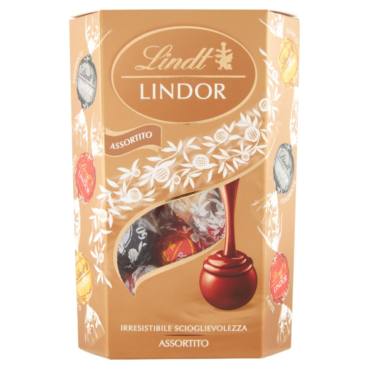 Cioccolatini Lindor assortiti 200g Lindt