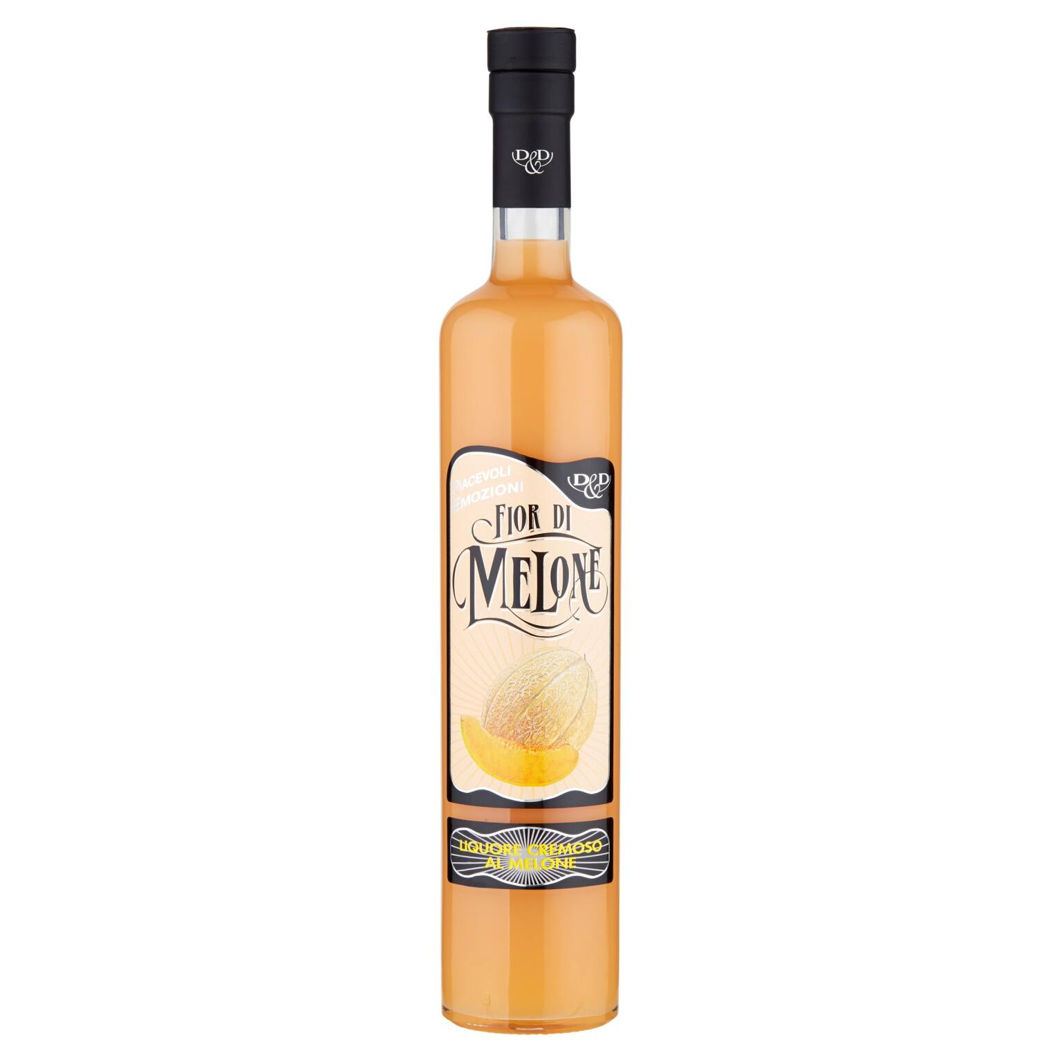 Fior di melone liquore cremoso e avvolgente 17° 50cl D&D