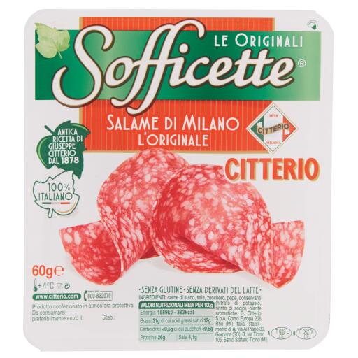 Sofficette di salame Milano 60g