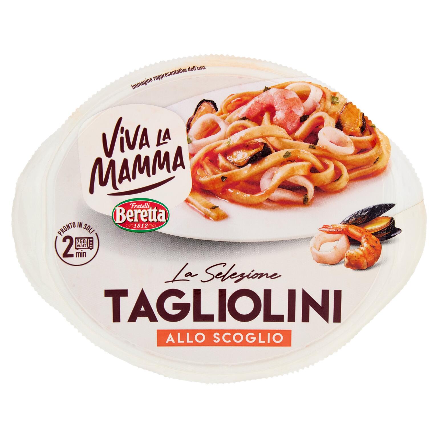Tagliolini allo scoglio da 220g Viva La Mamma