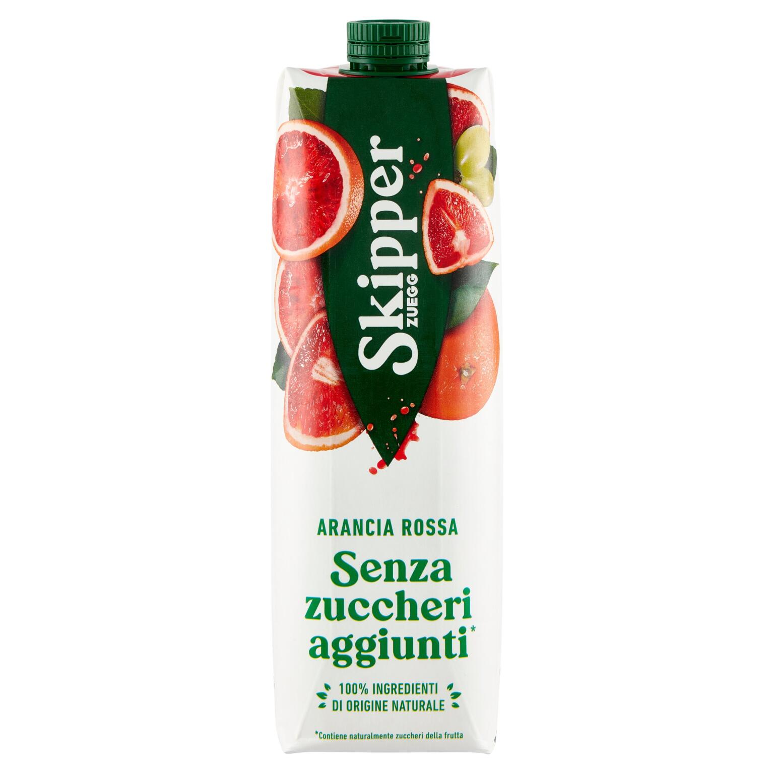 Skipper Brik Arancia senza zuccheri aggiunti 1l Zuegg