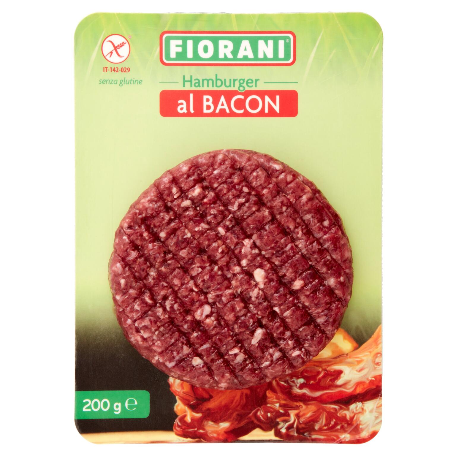 Hamburger di bovino al bacon 200g skin