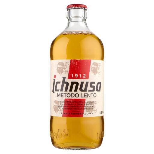 Birra Ichnusa metodo lento 50cl bottiglia