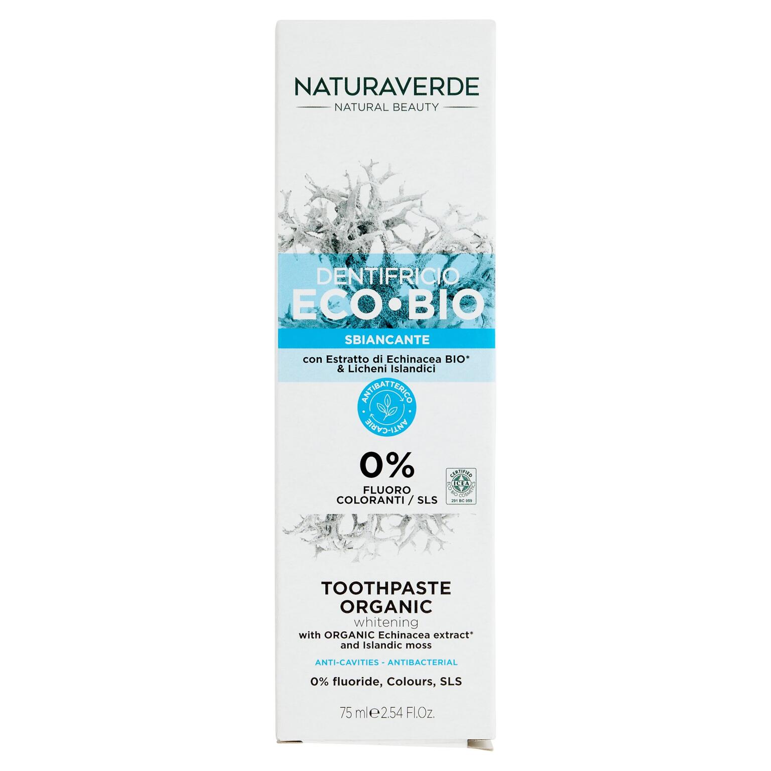 Dentifricio Sbiancante Bio 75ml Vitalcare