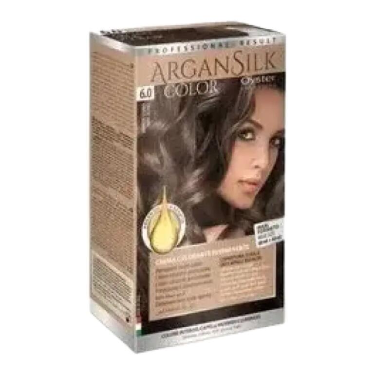 Kit Colore Argan Silk 8.0 Biondo Scuro