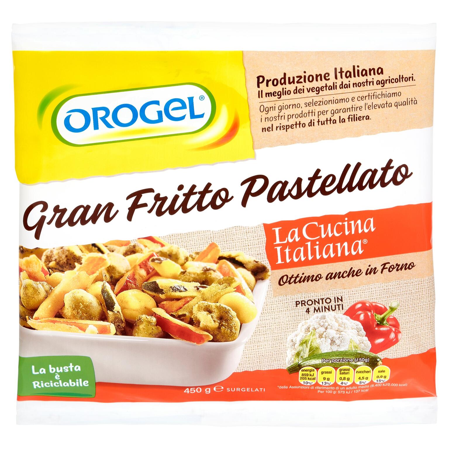 Gran Fritto pastellato 450g Orogel