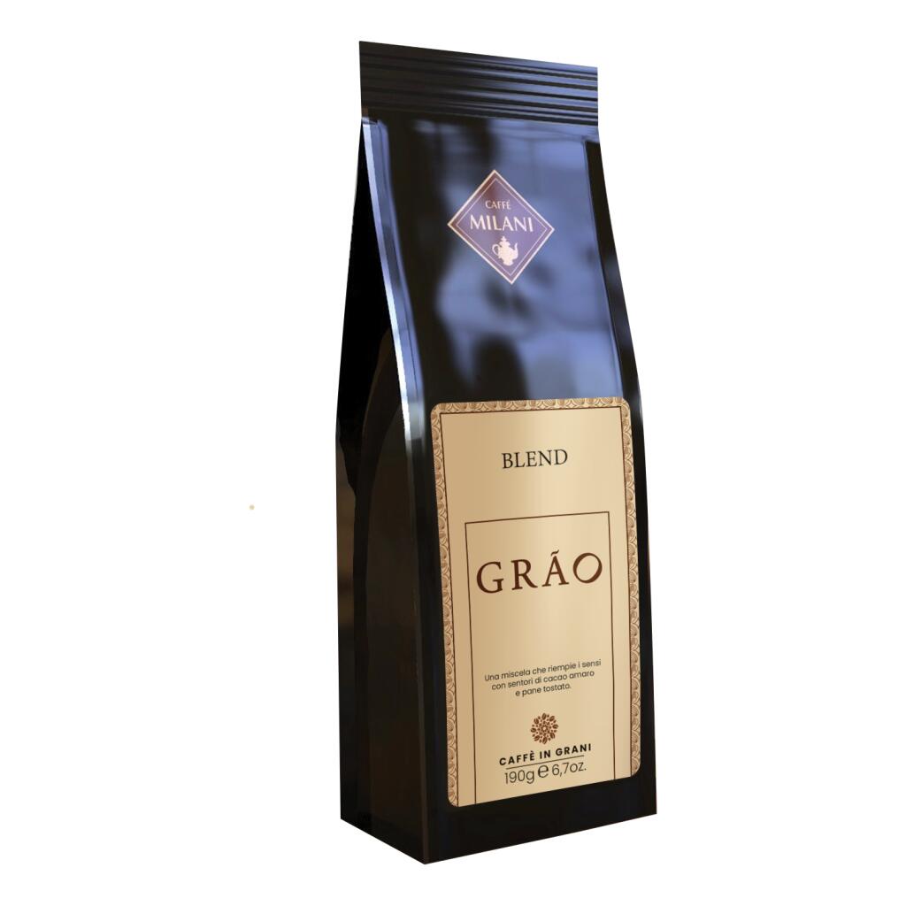 Caffè Grao in grani 190g Milani
