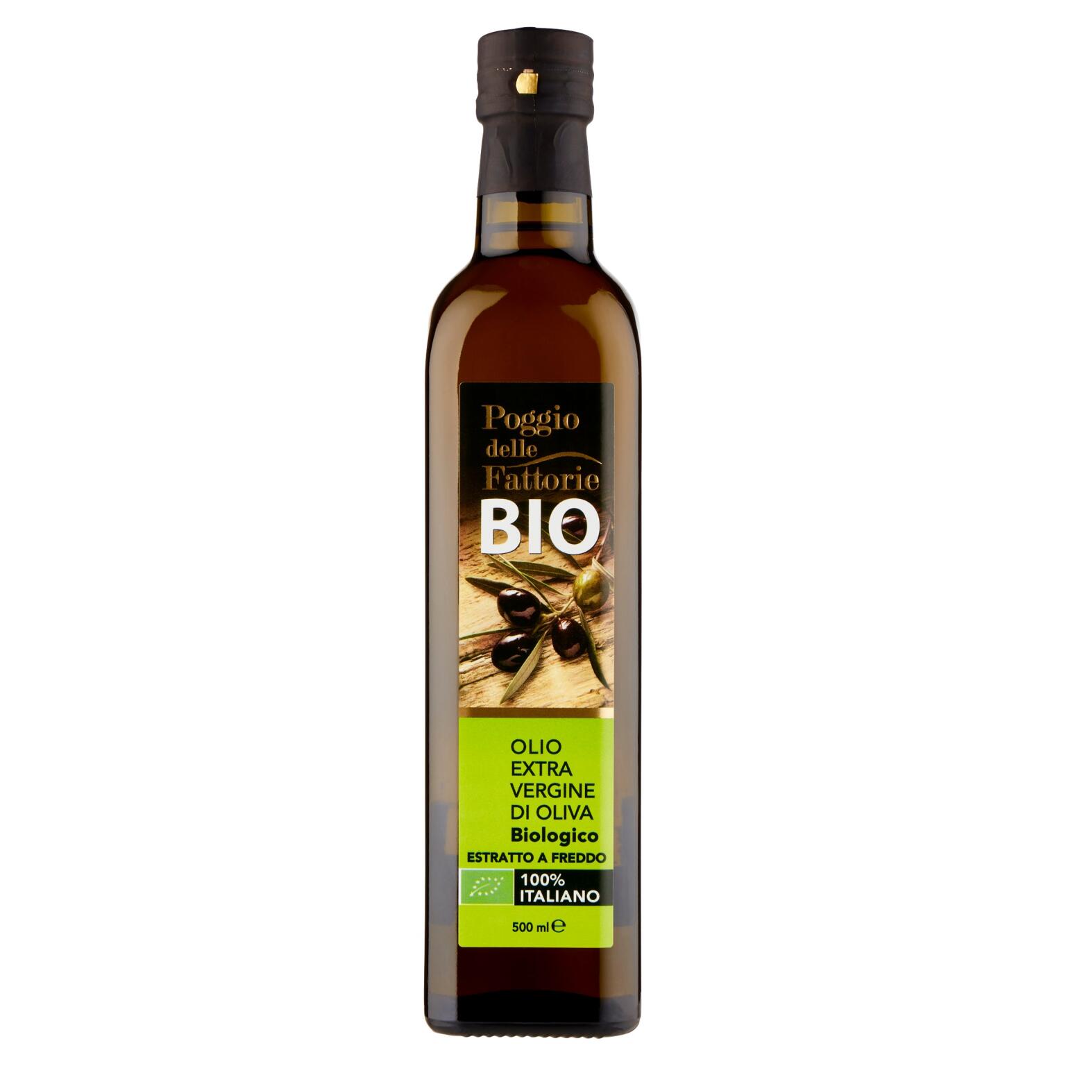 Bio Olio Evo 500ml 100% Italiano Filtrato         Montalbano