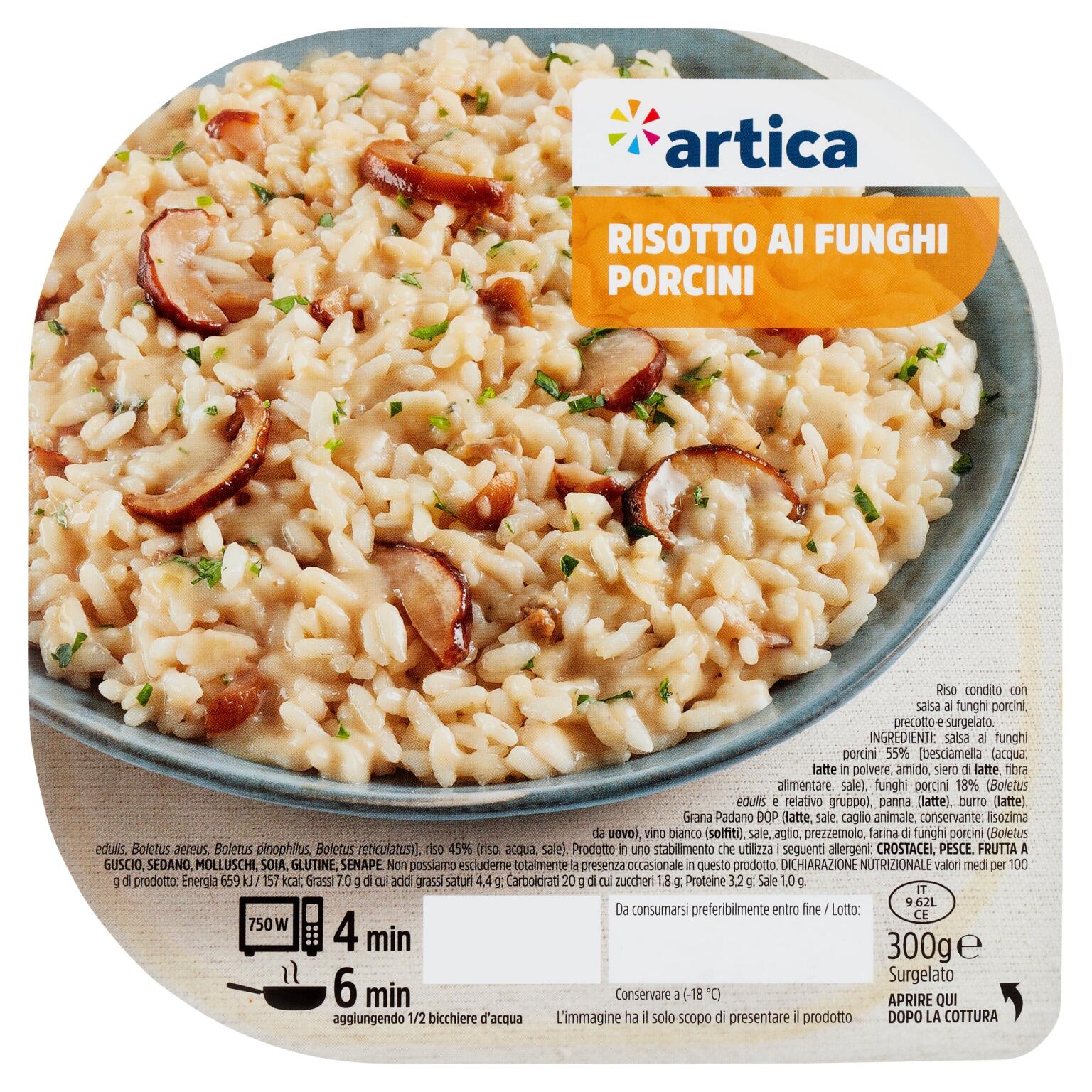 Risotto ai funghi porcini 300g GEA