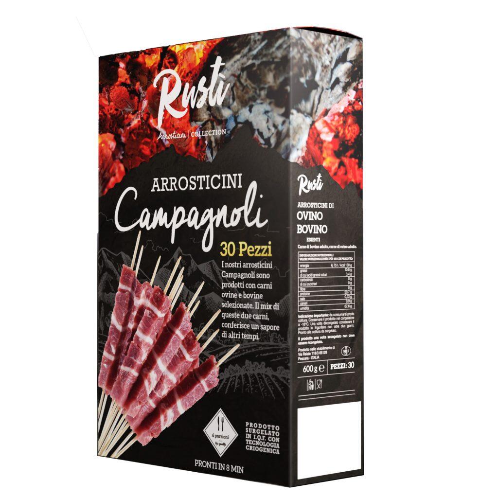 Arrosticini campagnoli 660g Rustì