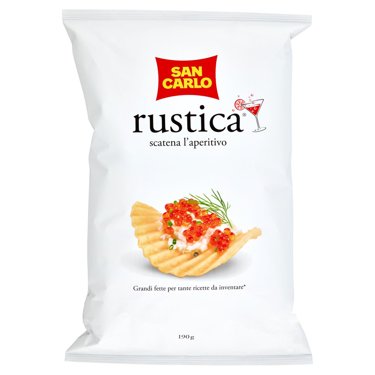 Patatina Rustica 190g San Carlo
