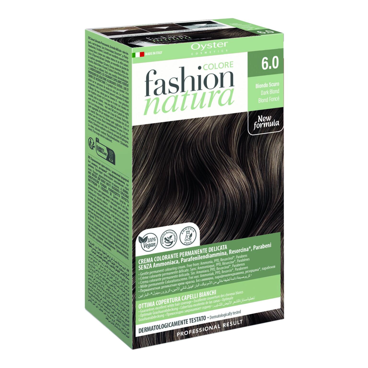 Fashion colore natura kit 6.0 biondo scuro