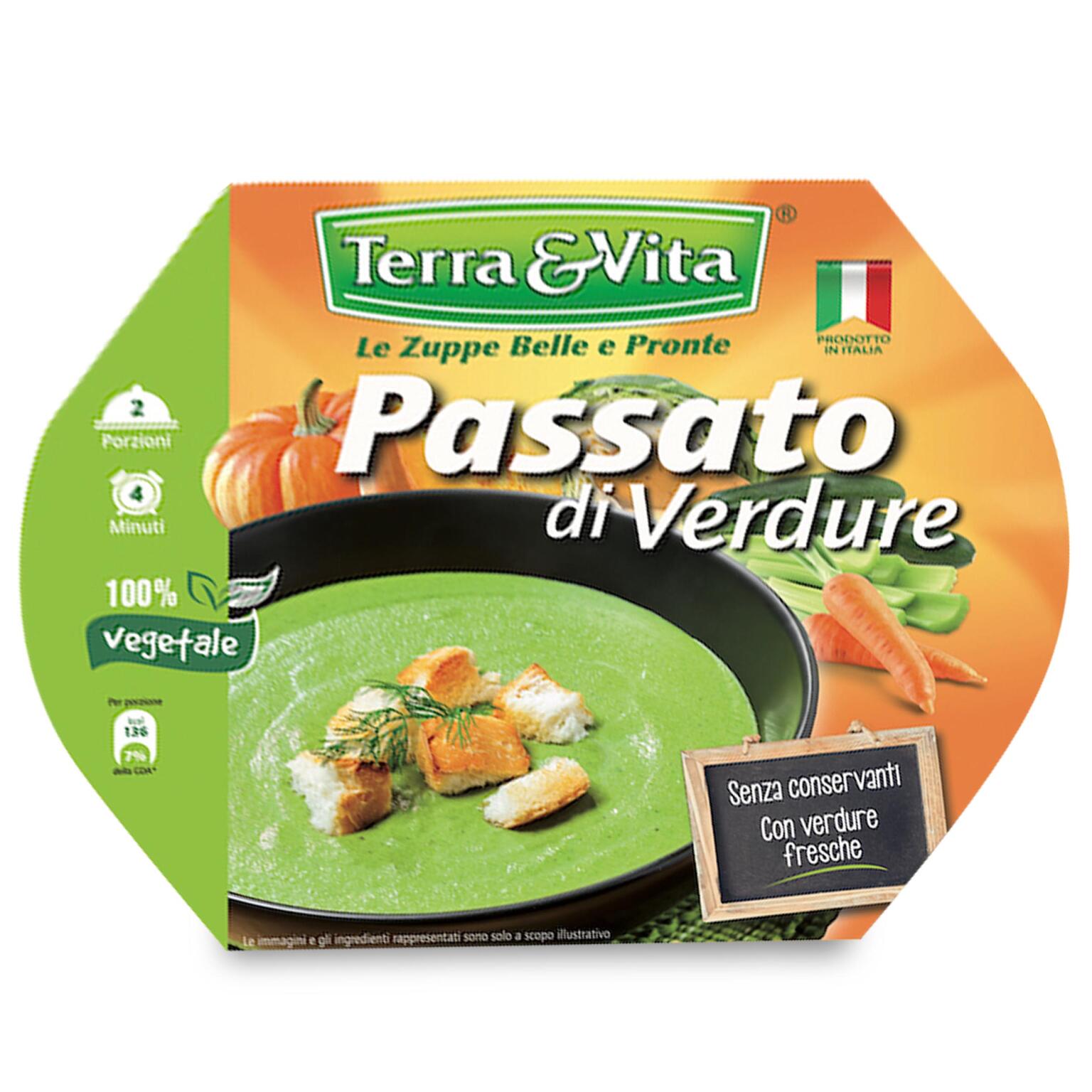 Passato di verdure 620g Terra&vita