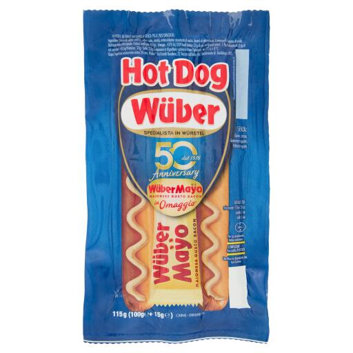 Wuber Hot Dog anniversario 115g Beretta