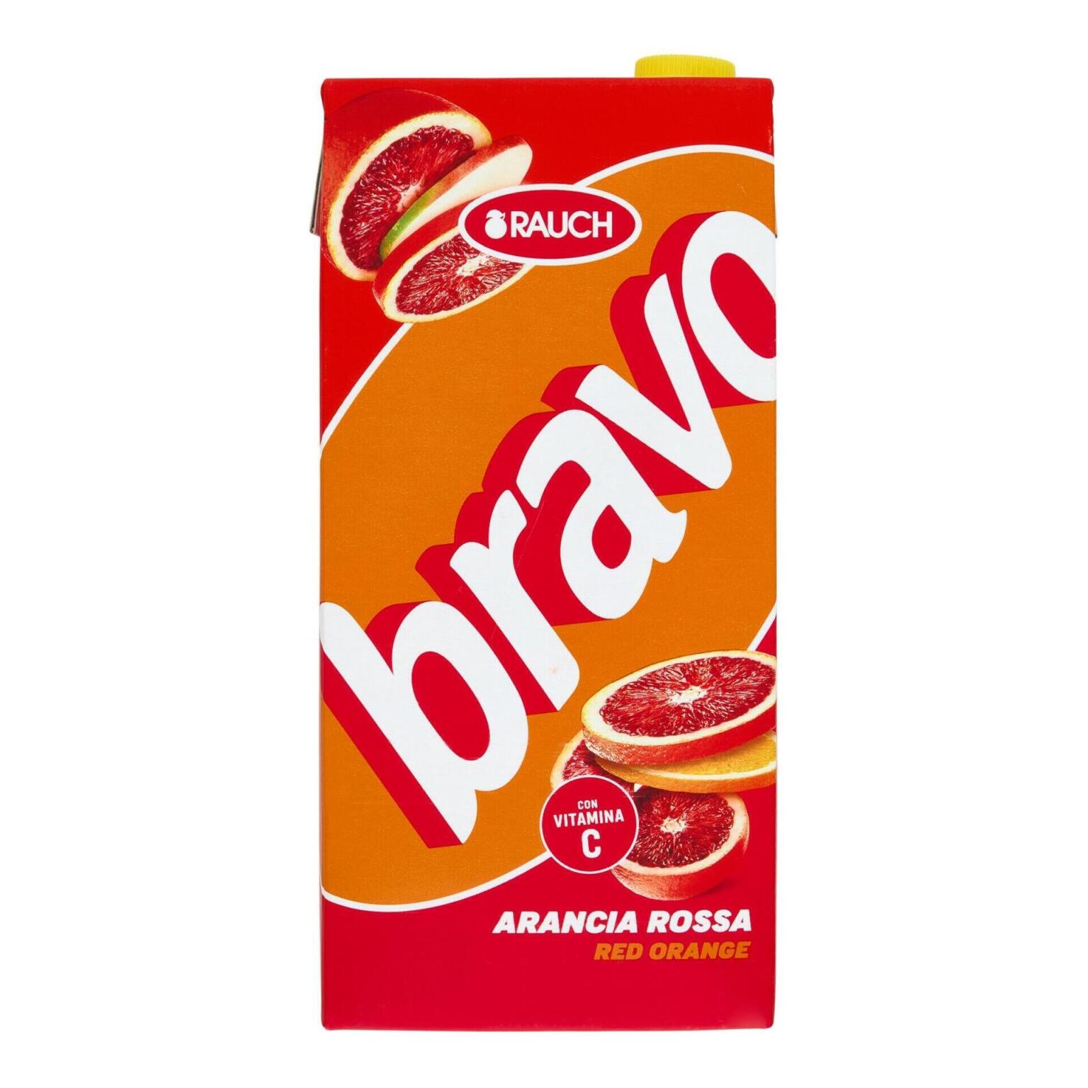Succo Bravo arancia rossa 2l Rauch