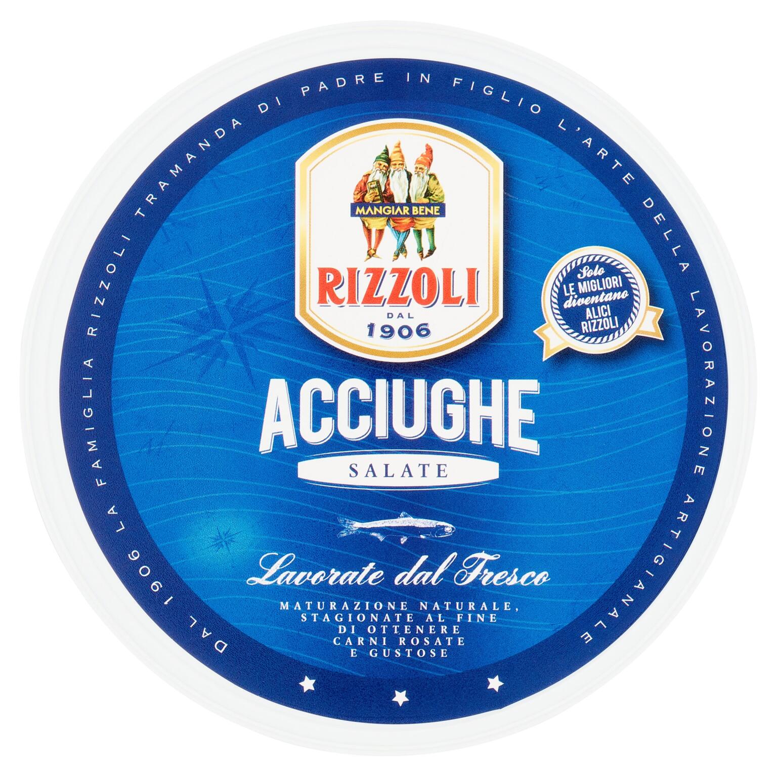 Acciughe salate 850g Rizzoli