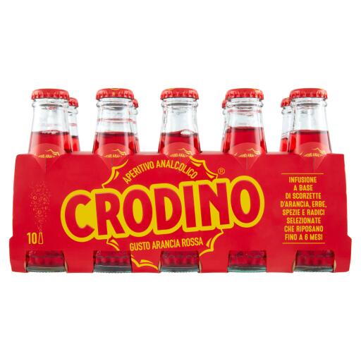Crodino arancia rossa 10x10cl