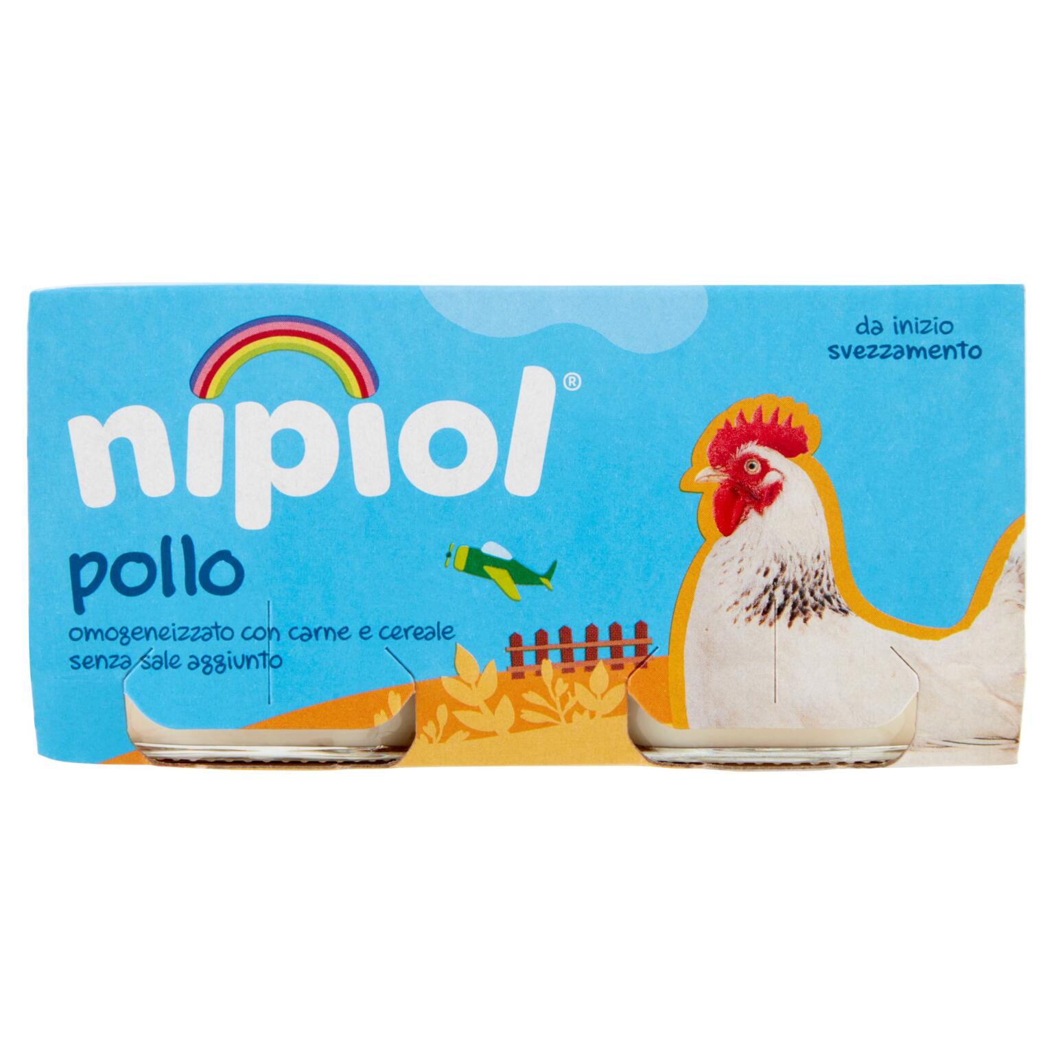 Omogeneizzato Nipiol 2x80g pollo