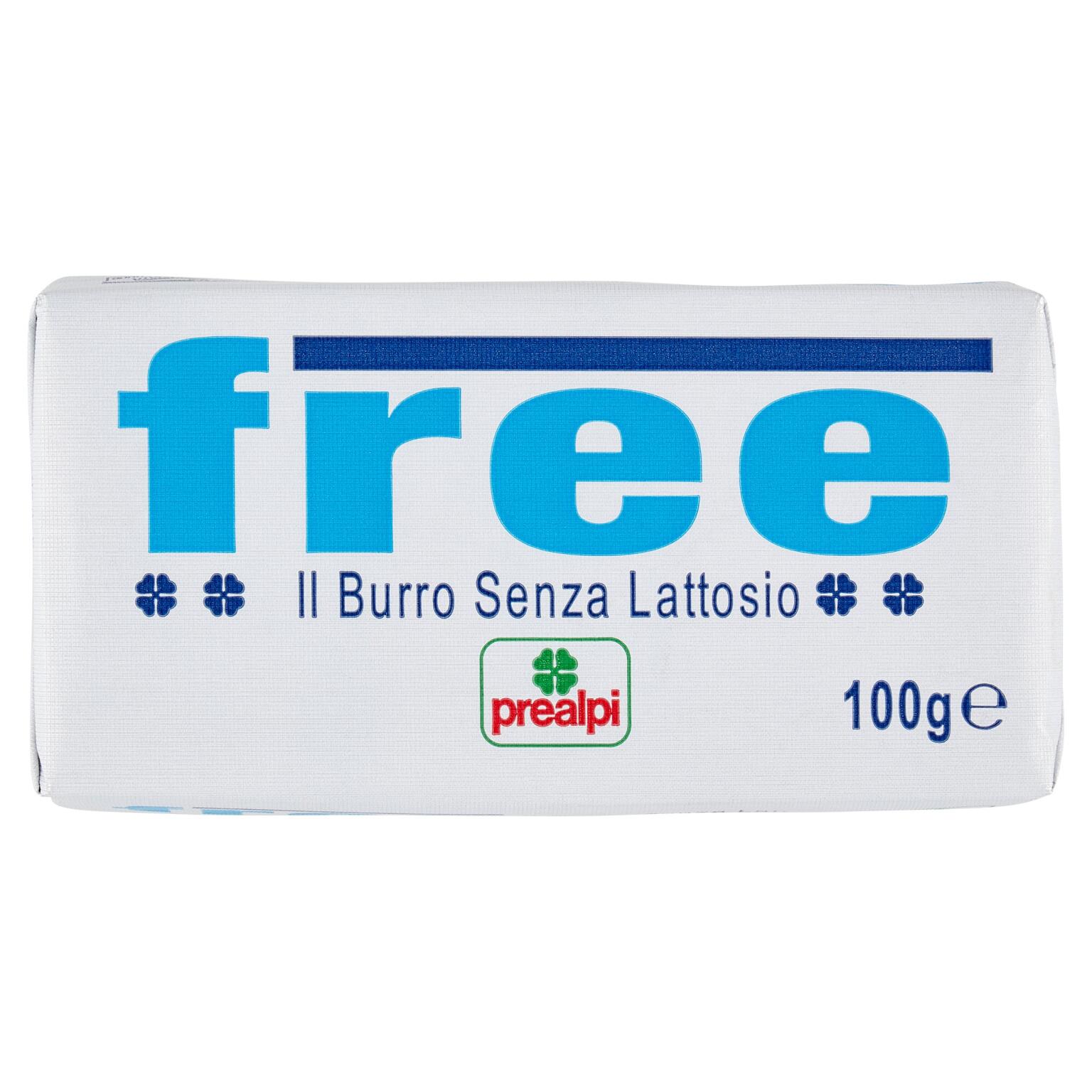 Burro free 100g Prealpi senza lattosio