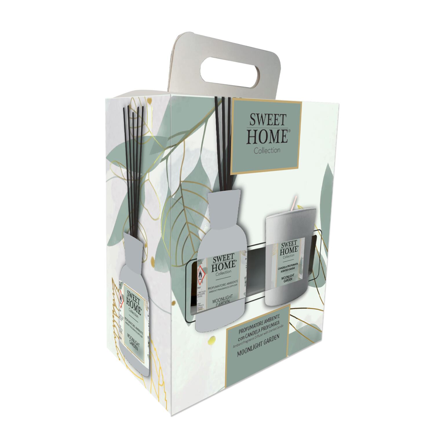 Profumatore per Ambiente con candela Monnlight Garden Sweet Home