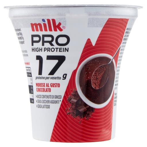 Mousse Cioccolato 170g Milk Pro