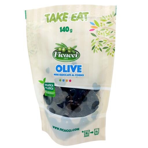 Olive nere essiccate al forno 140g