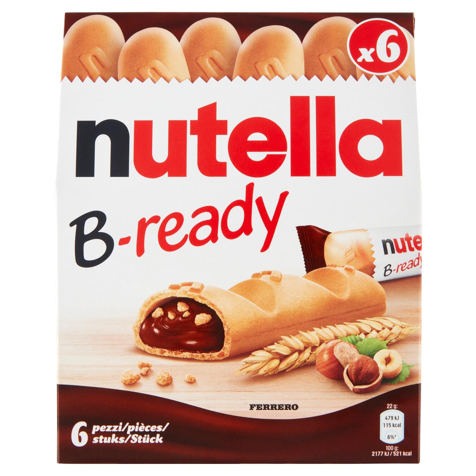 Nutella B-Ready t6 132g Ferrero
