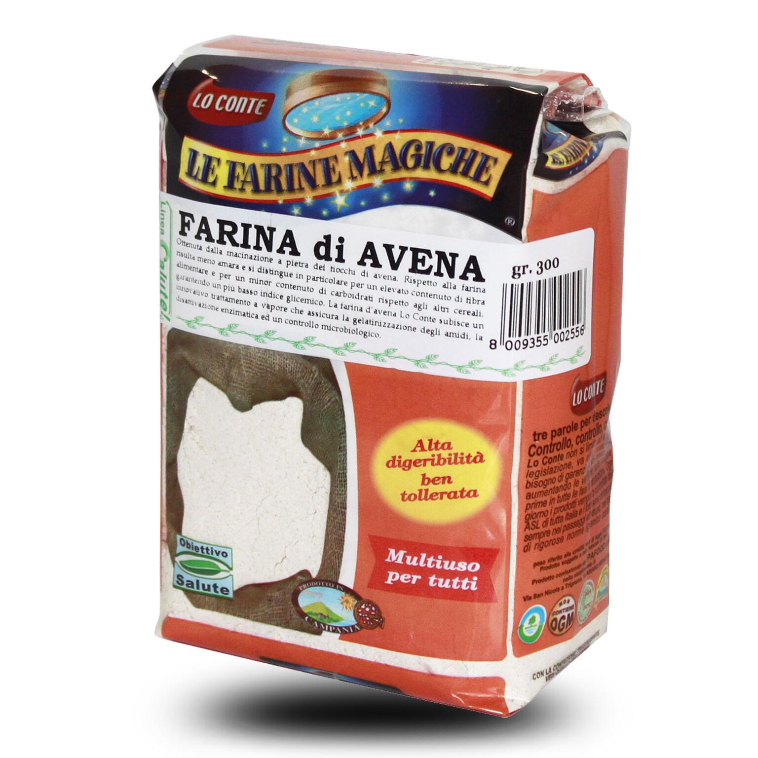 Farina di Avena alta digeribilità Le Farine Magiche 300g Lo Conte