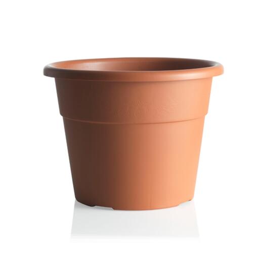 Vaso Hedera 25 diametro colore terracotta Bama