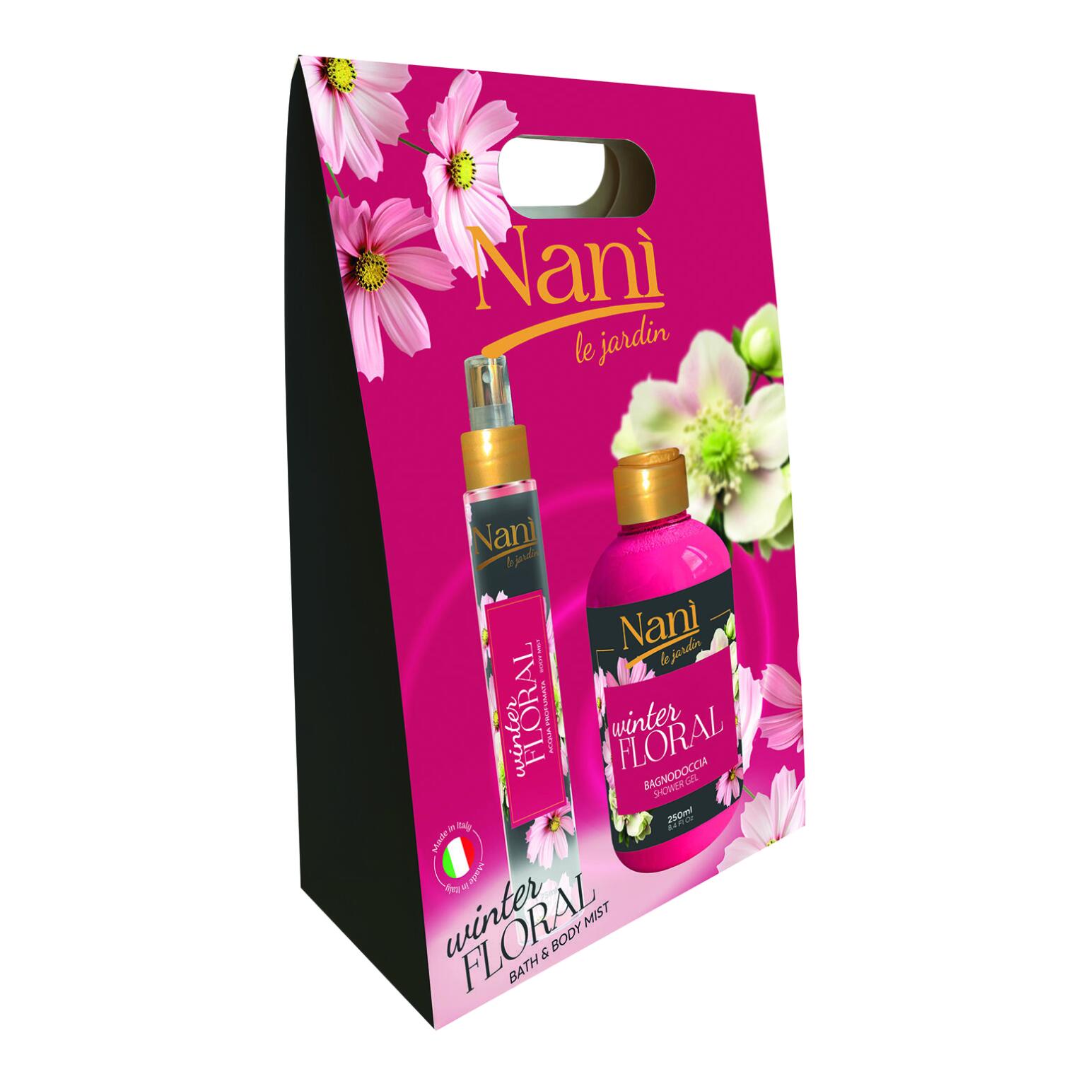 Duo Nanì le jardin winter floral profumo+bagno