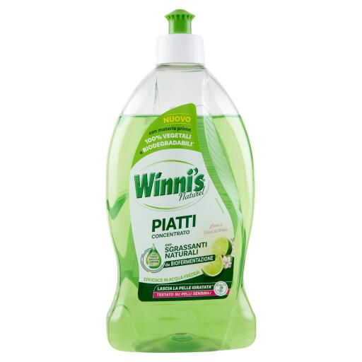Detersivo piatti concentrato Lim/mela 480ml Winni's