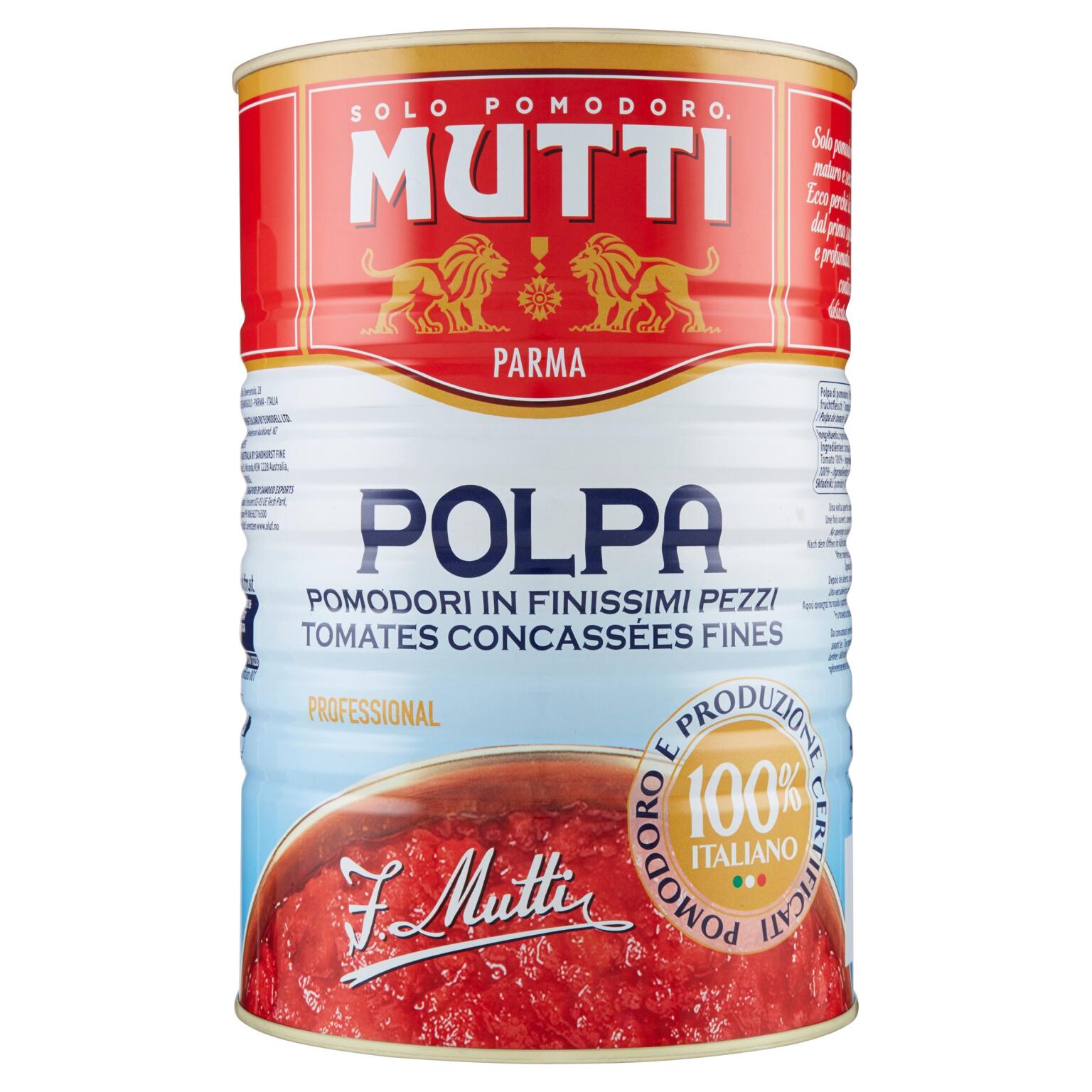 Polpa pomodoro 4,05Kg Mutti