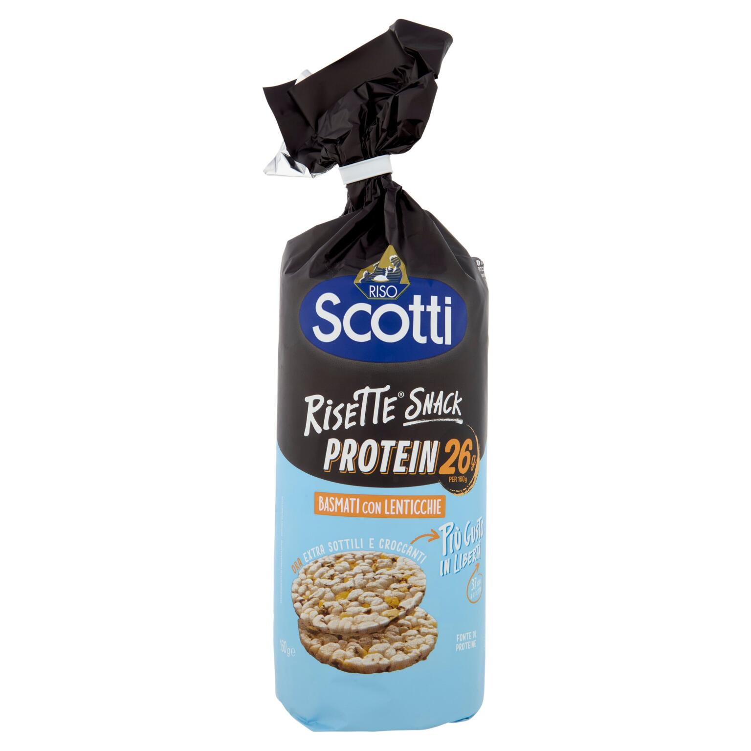 Risette snack protein 160g Scotti