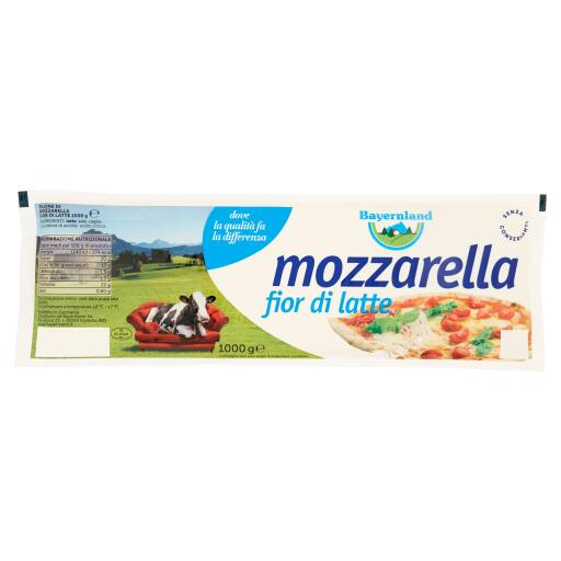 Mozzarella al fior di latte 1 kg Bayernland