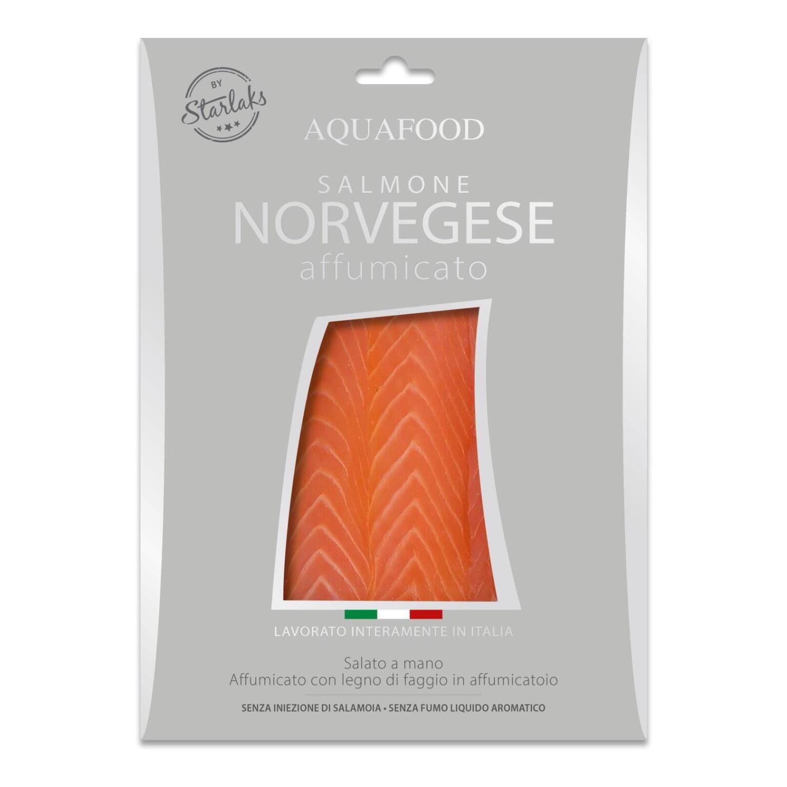 Salmone argentato affumicato Patagonia 100g Starlaks