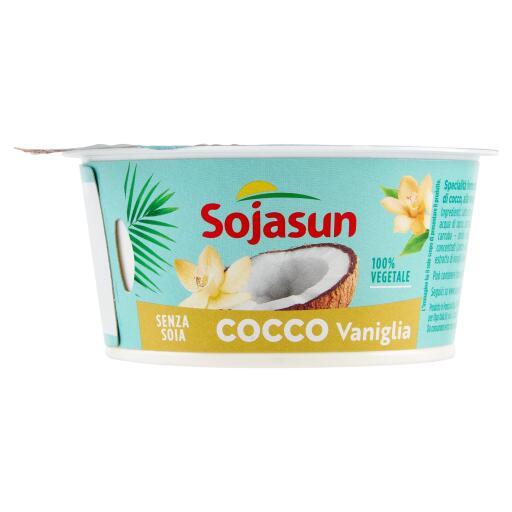 Sojasun Cocco Vaniglia 120g vegetale naturalmente senza lattosio Senza soia