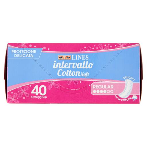 Intervallo disteso cotton soft x40 pezzi