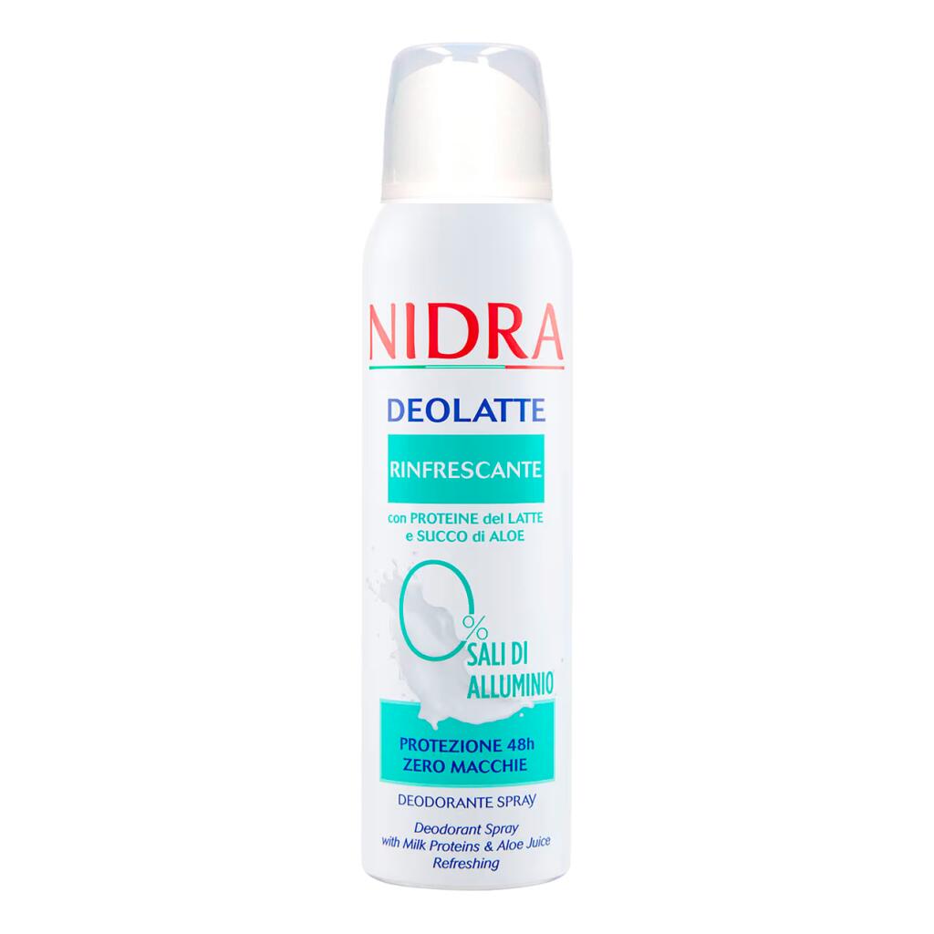 Deodorante spray latte fresh 150ml Nidra