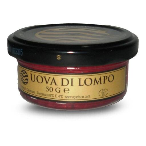 Uova di lompo rosse 50g