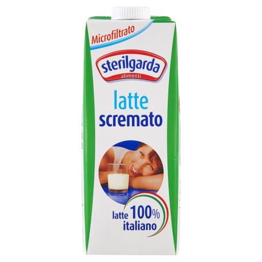 Latte scremato brik 1l Sterilgarda