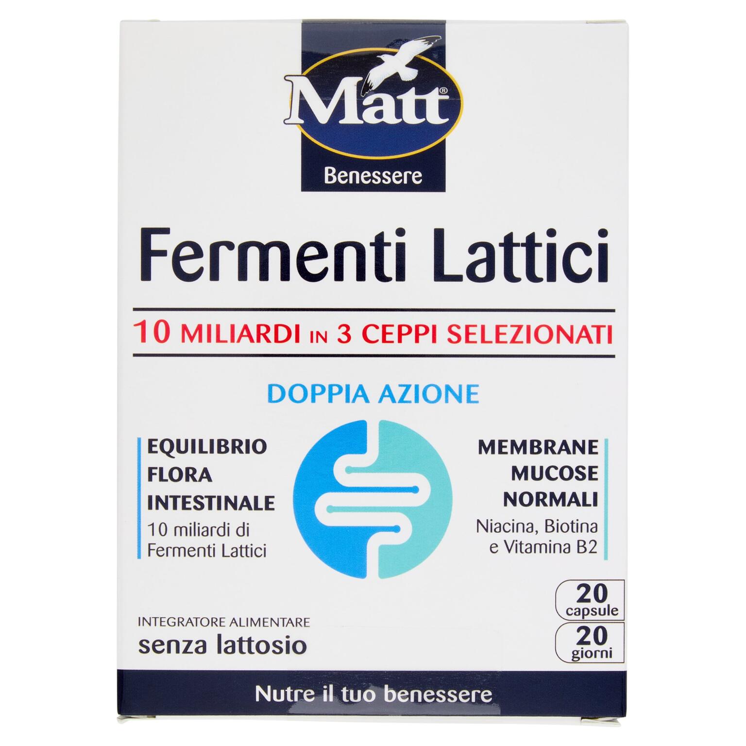 Fermenti lattici vivi 10 Miliardi da 20 capsule