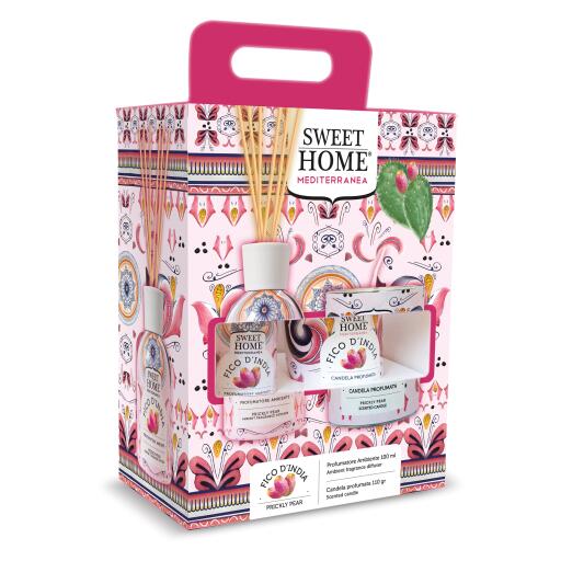 Profumatore per ambienti con candela Fico D'India Sweet Home