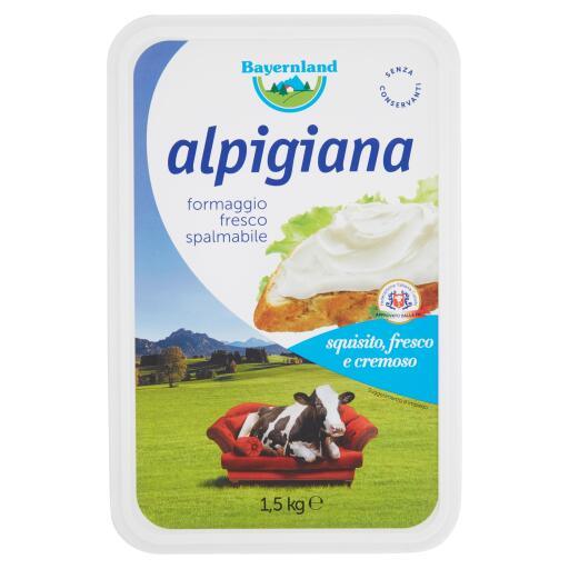 Alpigiana formaggio fresco 1,5 Kg Bayernland